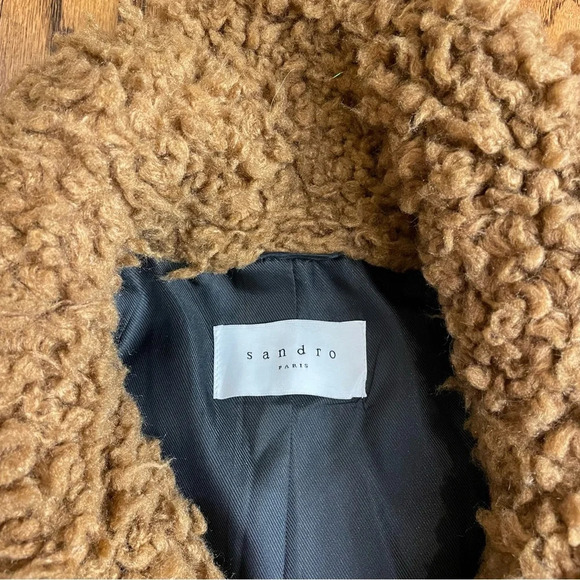Sandro teddy coat - Picture 4 of 7
